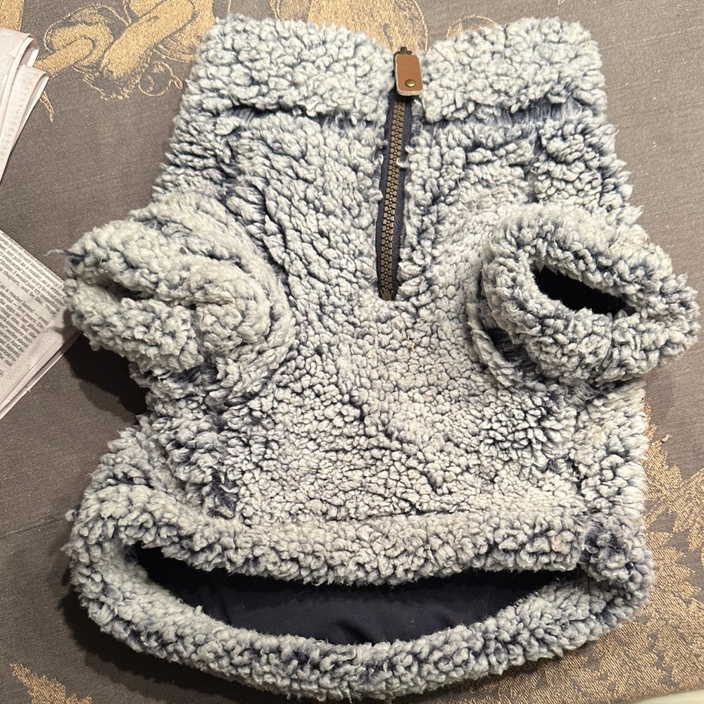 Cozy Sherpa Dog Sweater